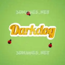 darkdog in Ladybugs style - 3D name wallpaper