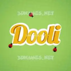 dooli in Ladybugs style - 3D name wallpaper