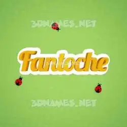 fantoche in Ladybugs style - 3D name wallpaper