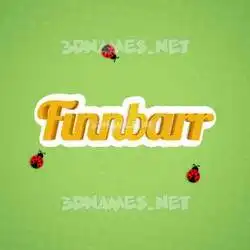 finnbarr in Ladybugs style - 3D name wallpaper