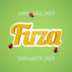 firza in Ladybugs style - 3D name wallpaper