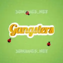 gangsters in Ladybugs style - 3D name wallpaper