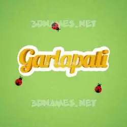 garlapati in Ladybugs style - 3D name wallpaper