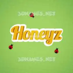 honeyz in Ladybugs style - 3D name wallpaper