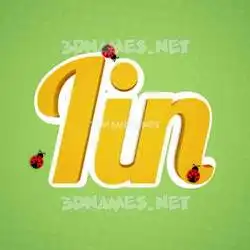 iin in Ladybugs style - 3D name wallpaper