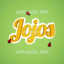 jojos in Ladybugs style - 3D name wallpaper