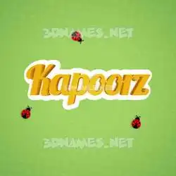 kapoorz in Ladybugs style - 3D name wallpaper