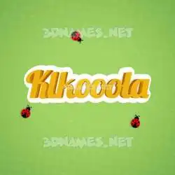klkooola in Ladybugs style - 3D name wallpaper