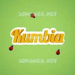 kumbia in Ladybugs style - 3D name wallpaper