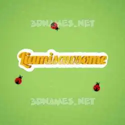 liamisawsome in Ladybugs style - 3D name wallpaper