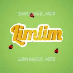 limlim in Ladybugs style - 3D name wallpaper