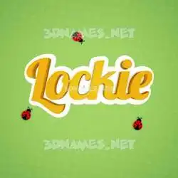 lockie in Ladybugs style - 3D name wallpaper