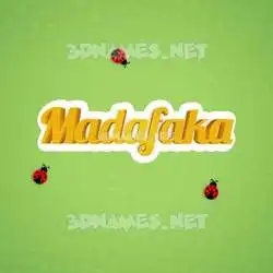madafaka in Ladybugs style - 3D name wallpaper