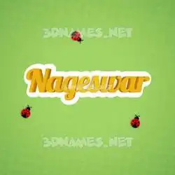 nageswar in Ladybugs style - 3D name wallpaper