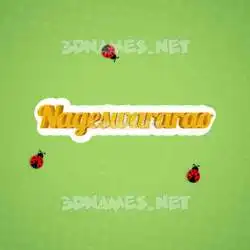 nageswararao in Ladybugs style - 3D name wallpaper