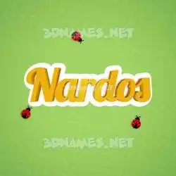 nardos in Ladybugs style - 3D name wallpaper