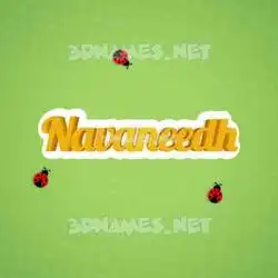 navaneedh in Ladybugs style - 3D name wallpaper