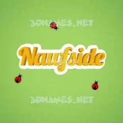 nawfside in Ladybugs style - 3D name wallpaper