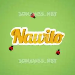 nawito in Ladybugs style - 3D name wallpaper