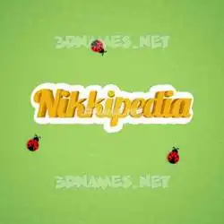 nikkipedia in Ladybugs style - 3D name wallpaper