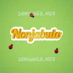 nonjabulo in Ladybugs style - 3D name wallpaper