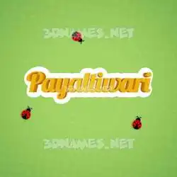 payaltiwari in Ladybugs style - 3D name wallpaper