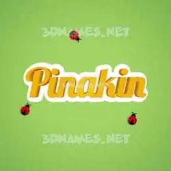 pinakin in Ladybugs style - 3D name wallpaper