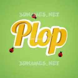 plop in Ladybugs style - 3D name wallpaper