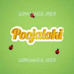 poojaloki in Ladybugs style - 3D name wallpaper
