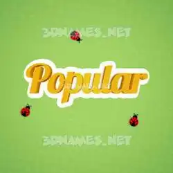 popular in Ladybugs style - 3D name wallpaper