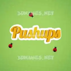 pushups in Ladybugs style - 3D name wallpaper