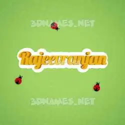 rajeevranjan in Ladybugs style - 3D name wallpaper