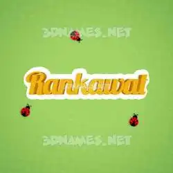 rankawat in Ladybugs style - 3D name wallpaper