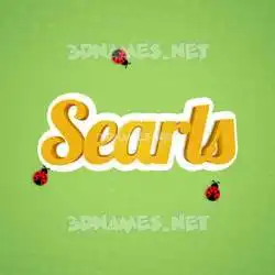 searls in Ladybugs style - 3D name wallpaper