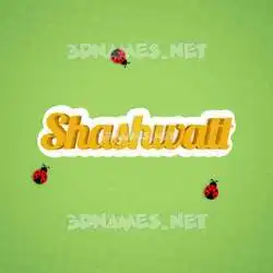 shashwatt in Ladybugs style - 3D name wallpaper