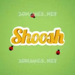 shoosh in Ladybugs style - 3D name wallpaper