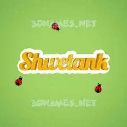 shwetank in Ladybugs style - 3D name wallpaper