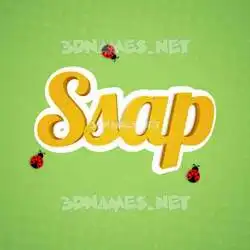 ssap in Ladybugs style - 3D name wallpaper