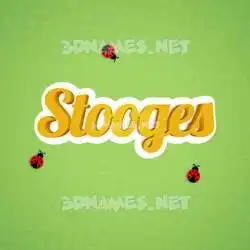 stooges in Ladybugs style - 3D name wallpaper