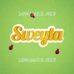 sweyta in Ladybugs style - 3D name wallpaper