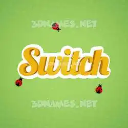 switch in Ladybugs style - 3D name wallpaper