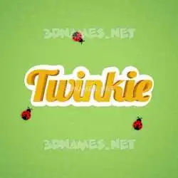 twinkie in Ladybugs style - 3D name wallpaper
