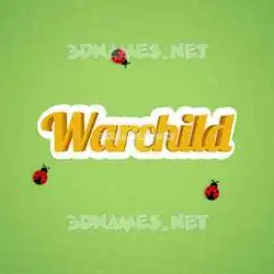 warchild in Ladybugs style - 3D name wallpaper