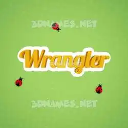 wrangler in Ladybugs style - 3D name wallpaper