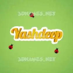 yashdeep in Ladybugs style - 3D name wallpaper