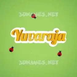 yuvaraja in Ladybugs style - 3D name wallpaper