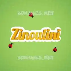 zinoulini in Ladybugs style - 3D name wallpaper