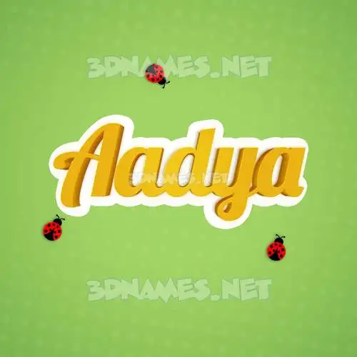 aadya in Ladybugs style - 3D name wallpaper aadya in Ladybugs style - 3D name wallpaper