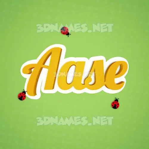 aase in Ladybugs style - 3D name wallpaper aase in Ladybugs style - 3D name wallpaper