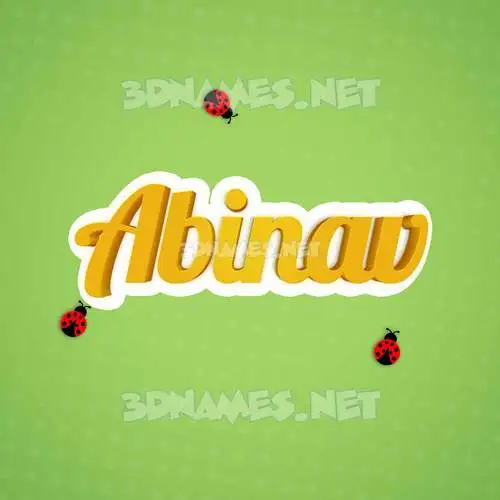 abinav in Ladybugs style - 3D name wallpaper abinav in Ladybugs style - 3D name wallpaper